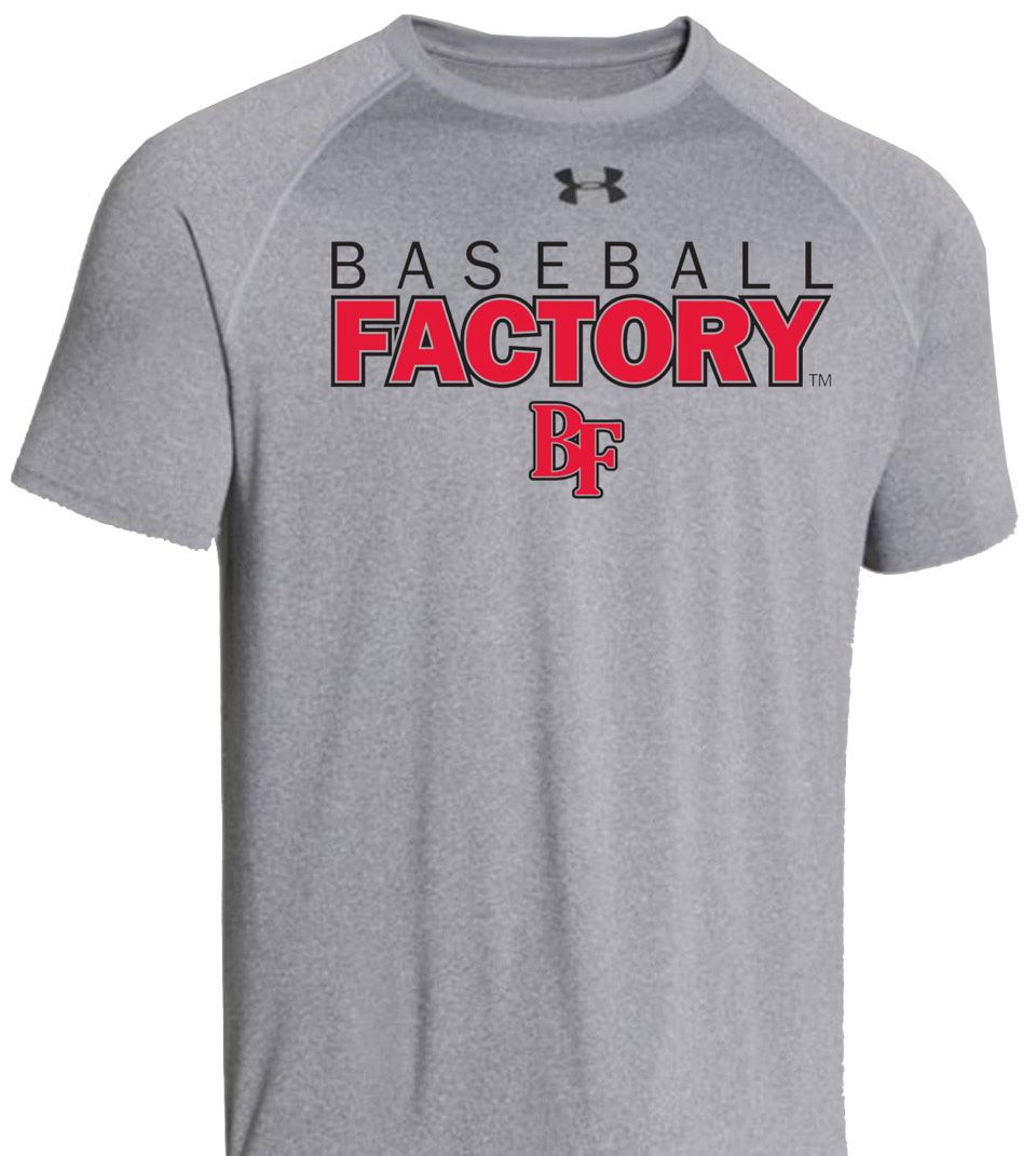 under armour baseball tee